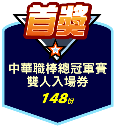 圖 中華電信VIP中職總冠軍賽門票抽獎開獎